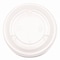 Boardwalk Souffle/Portion Cup Lids, Fits 3.25 oz to 5.5 oz Portion Cups, Clear, 2500PK BWKPRTLID4 - alternate 3